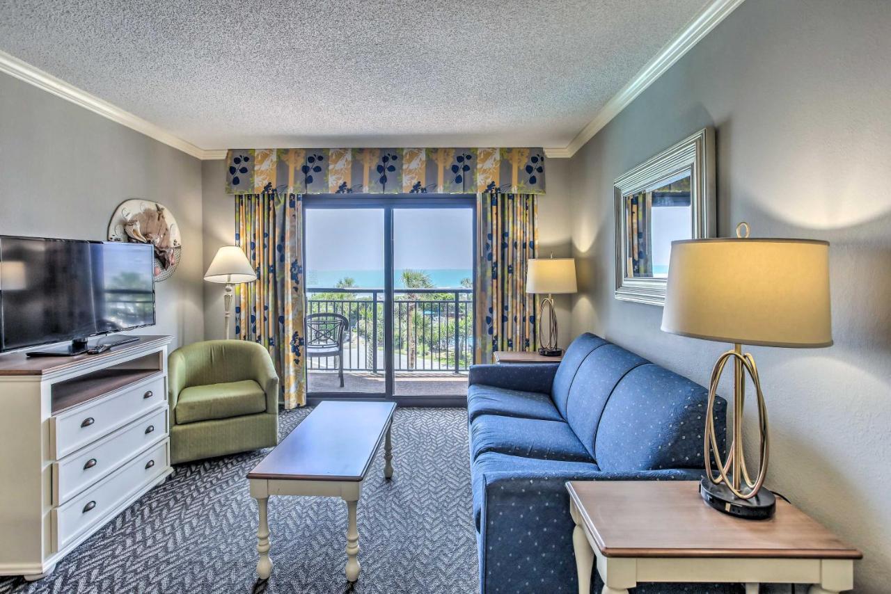 Ocean View Apt And Access To Pool, Beach And More Myrtle Beach Bagian luar foto