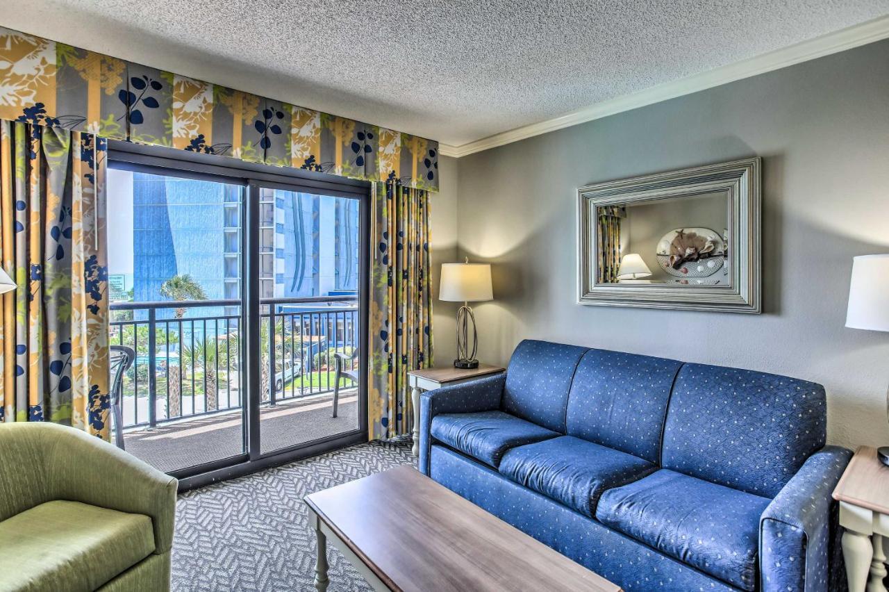 Ocean View Apt And Access To Pool, Beach And More Myrtle Beach Bagian luar foto