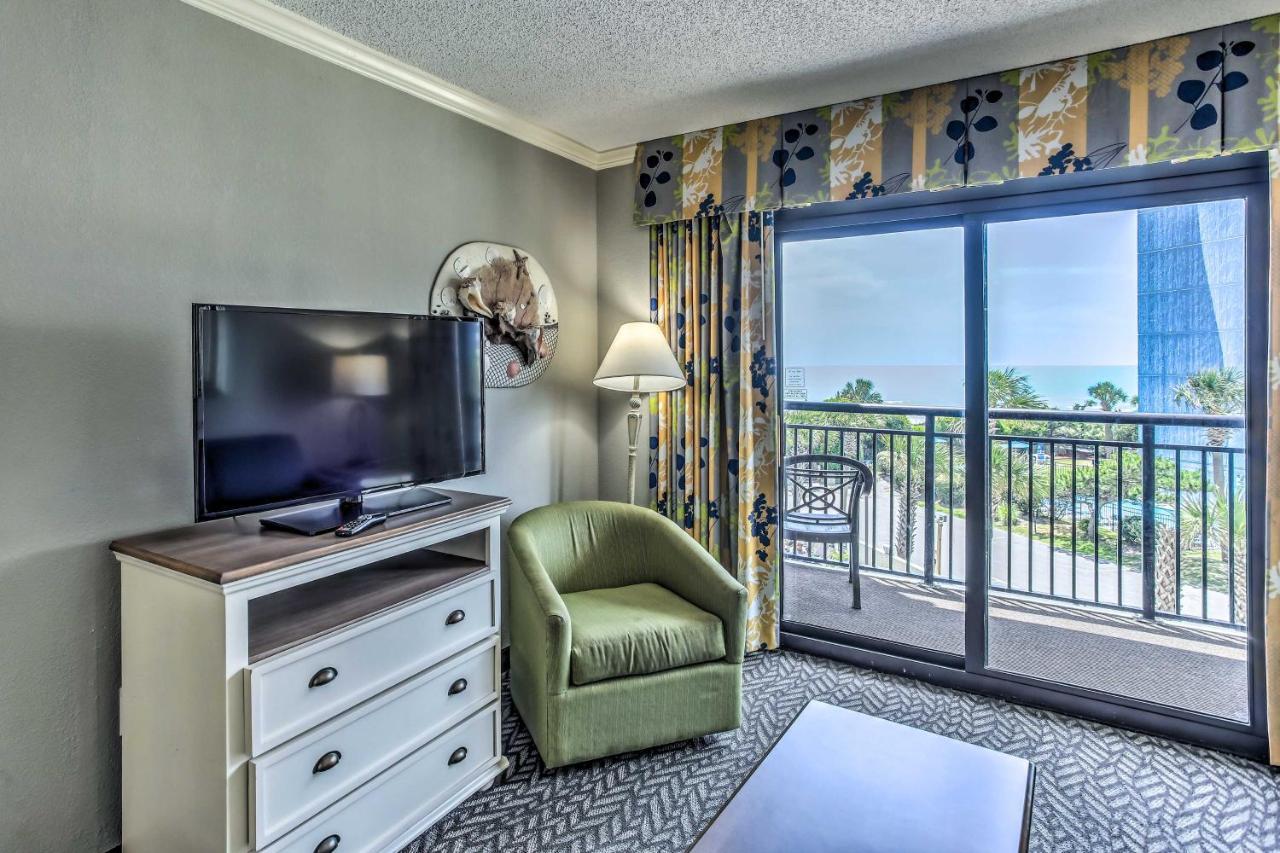 Ocean View Apt And Access To Pool, Beach And More Myrtle Beach Bagian luar foto