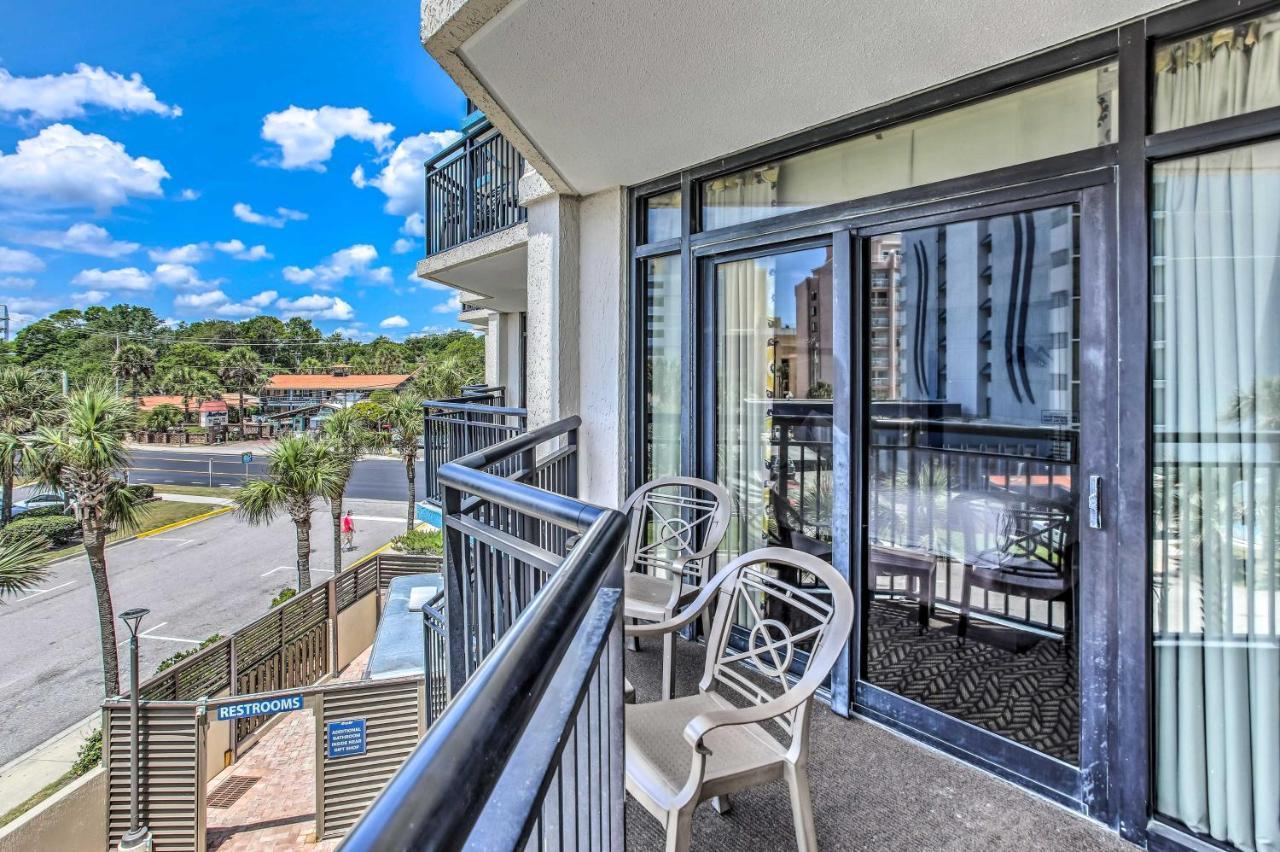 Ocean View Apt And Access To Pool, Beach And More Myrtle Beach Bagian luar foto